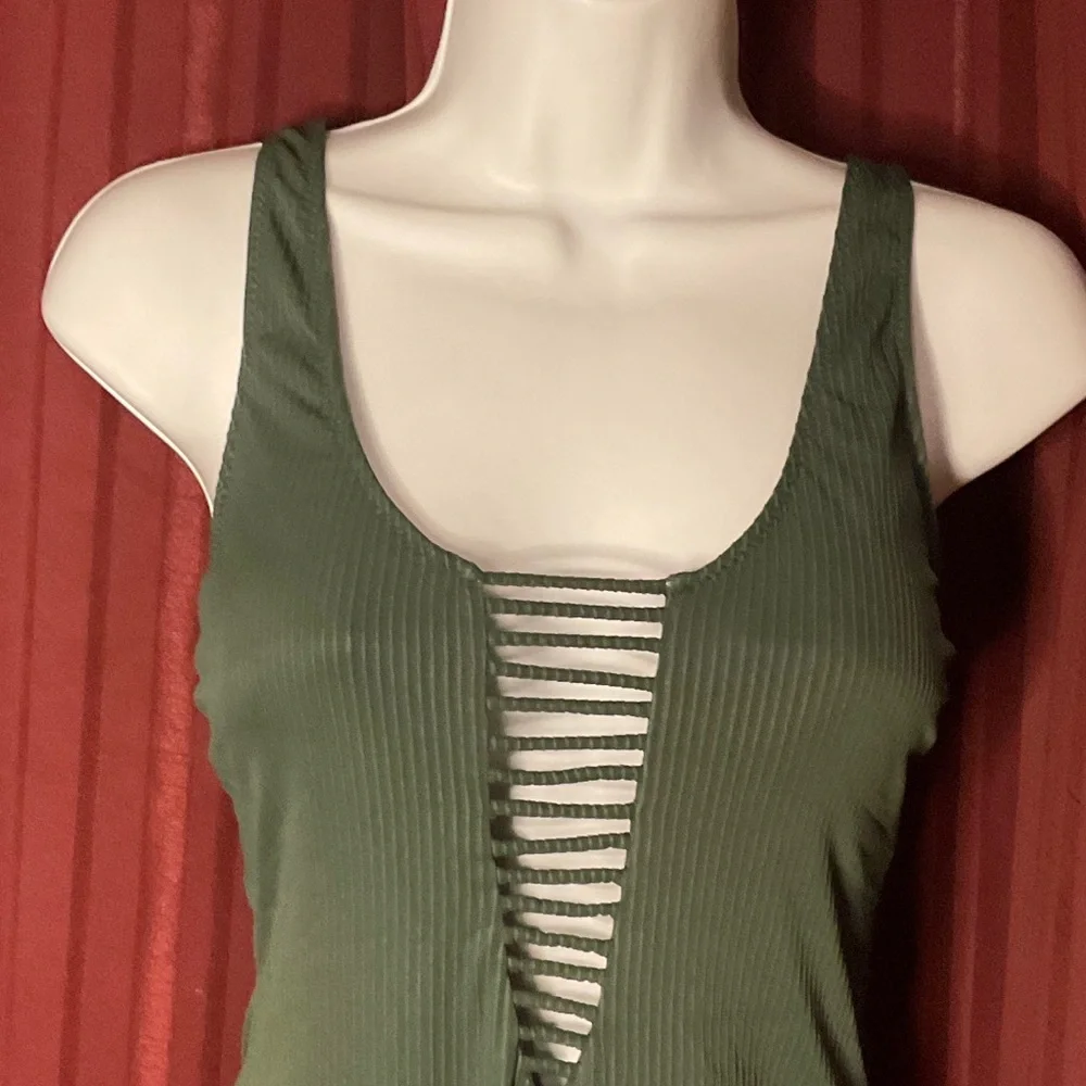 YMI ribbed olive